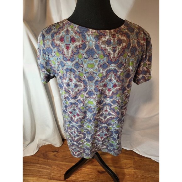 Fresh Produce 100% Cotton Geometric Size M S/S Tee Shirt - Picture 5 of 7